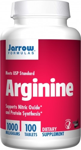 JARROW FORMULAS Arginine 1000mg 100 tabletek