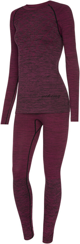 Viking Europe Europe Petra Bamboo Komplet bielizny Kobiety, pink L 2020 Zestawy bielizny termicznej i narciarskiej 500205321-46-L