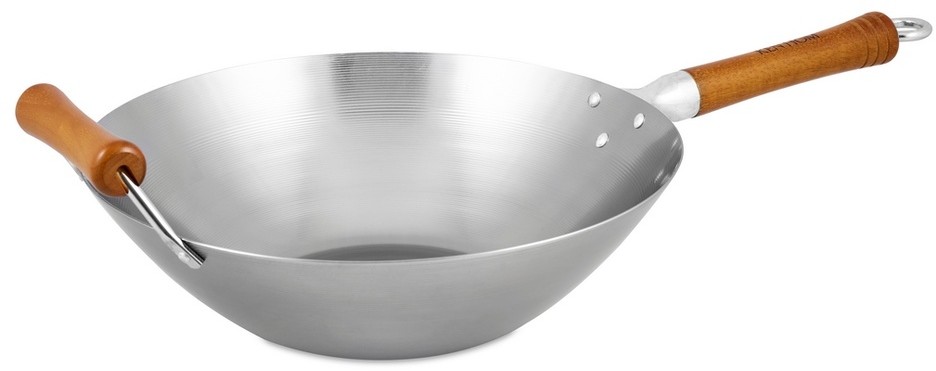 KEN HOM Excellence nieprzywierający karbonowy Wok, 32 cm