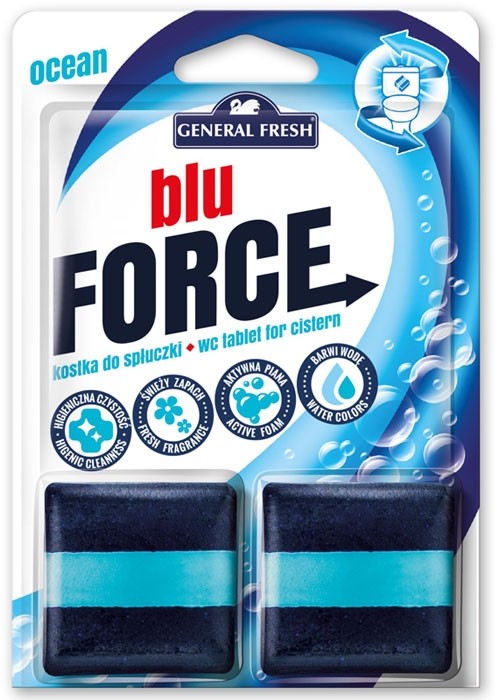 General Fresh General Fresh Blu kostka do spłuczki ocean 2szt