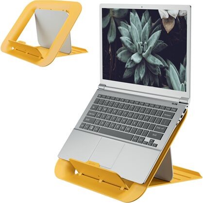 Leitz Regulowana podstawka pod laptopa Ergo Cosy - ciepły żółty 4002432129348