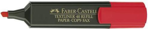 FABER CASTELL FABER CASTELL Zakreślacz czerwony