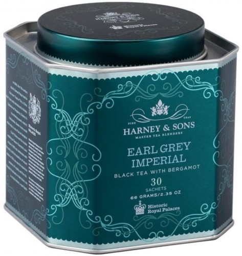 Harney & Sons Herbata Earl Grey Imperial, puszka saszetki 30 szt. Z9FBF-211DA