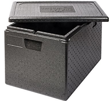 Thermo Future Box Box GN 1/1 Premium 337 MM do transportu i Box, EPP (expandiertes izolacyjna polipropylen), czarna, 60 x 40 x 40 cm 10063