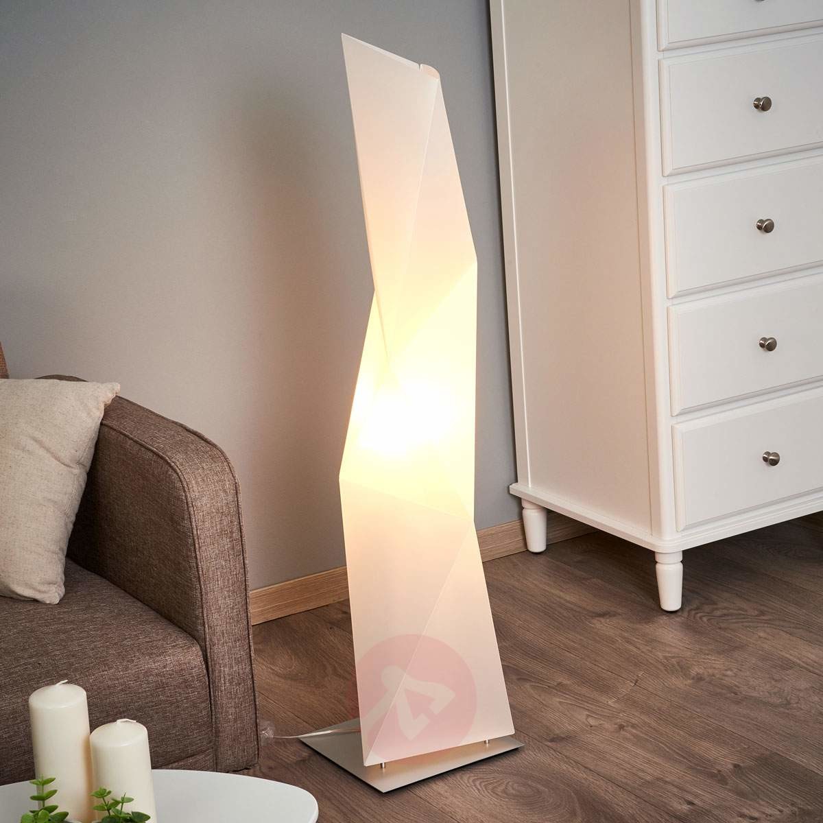 Slamp Designerska lampa stojąca DIAMOND, 111 cm