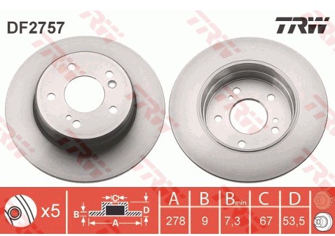 TRW DF2757