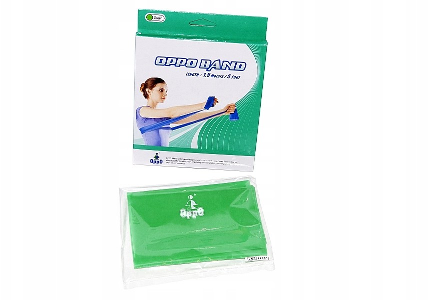 Gumy Oporowe Guma Oporowa 1,5m Zielona średnia