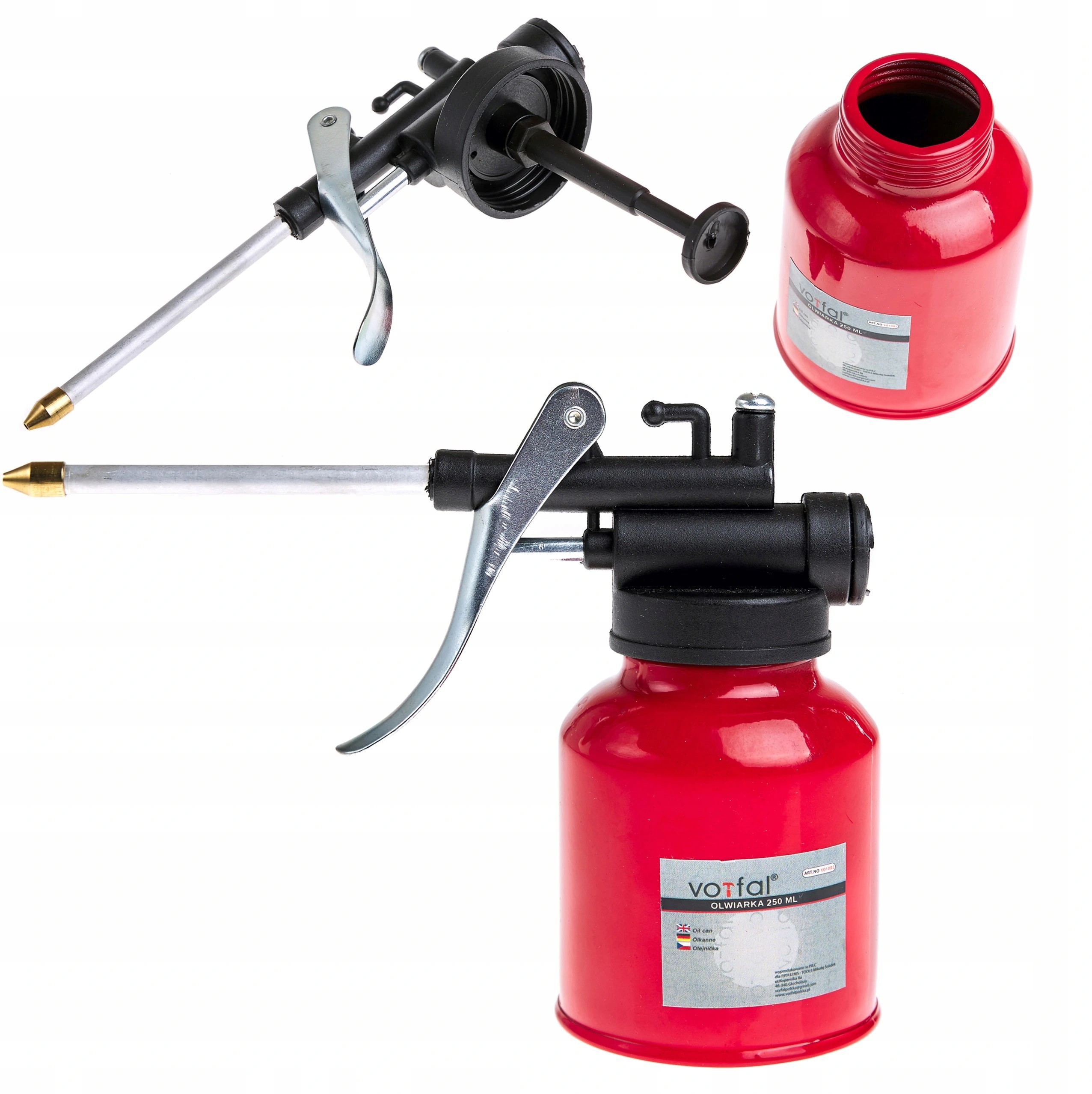 Olejarka oliwiarka smarownica olejnica 150ml metal