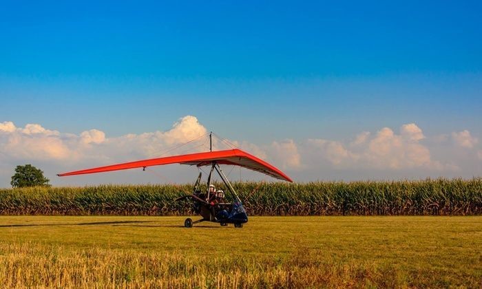 Lot motolotnią - Ostrów Wielkopolski - 15 minut LMOW1
