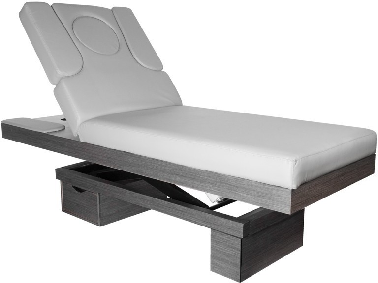 ACTIVESHOP SPA LEŻANKA KOSMETYCZNA AZZURRO WOOD 815B ŚWIECĄCA GREY PODGRZEWANA AS_125600