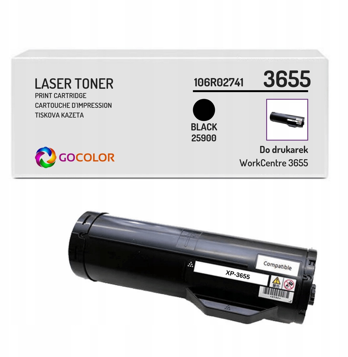 Toner 106R02741 zamiennik z Xerox WorkCentre 3655