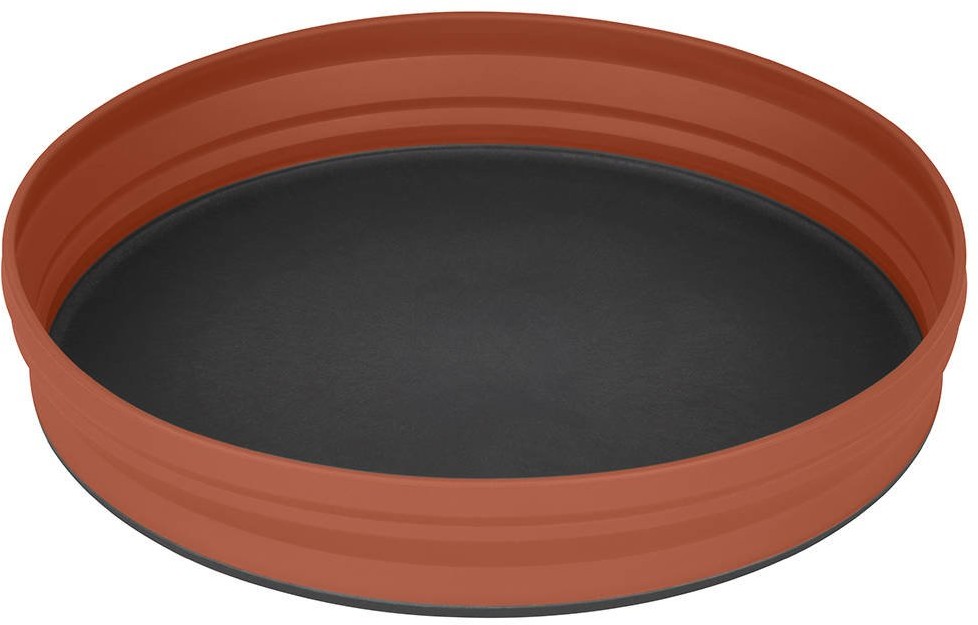 Sea To Summit Silikonowy składany talerz X-Plate - rust