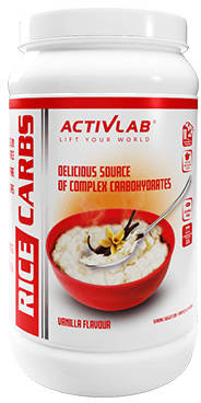 ACTIVLAB Rice Carbs [ 1000g ] - Activlab Vanilla