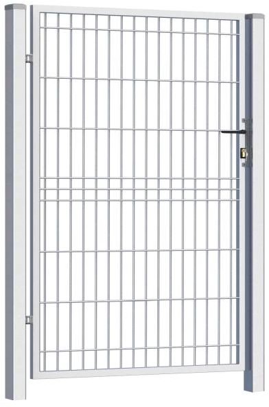Furtka panelowa uniwersalna ze słupkami 1 x 1,5 m ocynk