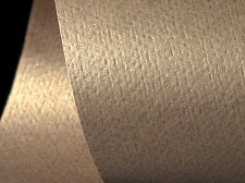 Papeterra Brązowy metalizowany błyszczący z fakturą filcu Sirio Pearl Merida Kraft 2 str wzór, próbka formatu A6 110 g (ppp430) ppp430
