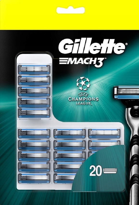 Gillette 20 wkładów do maszynki Mach3