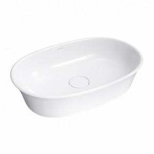 Omnires CLASSICAUN BP CLASSICA umywalka nablatowa Marble+ 61 x 40 cm biały połysk