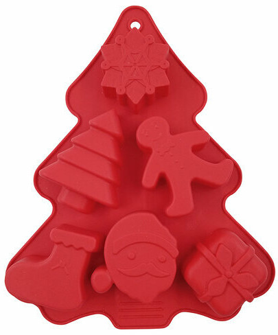 Altom Silikonowa forma Choinka, czerwieni