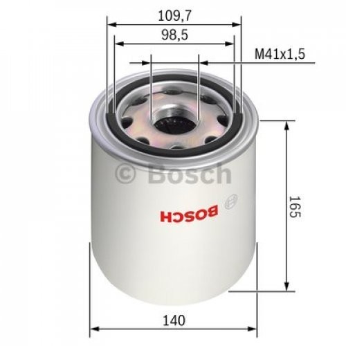 Bosch 0 986 628 259 suszarka powietrza Kartridż, instalacji sprężonego powietrza 0 986 628 259