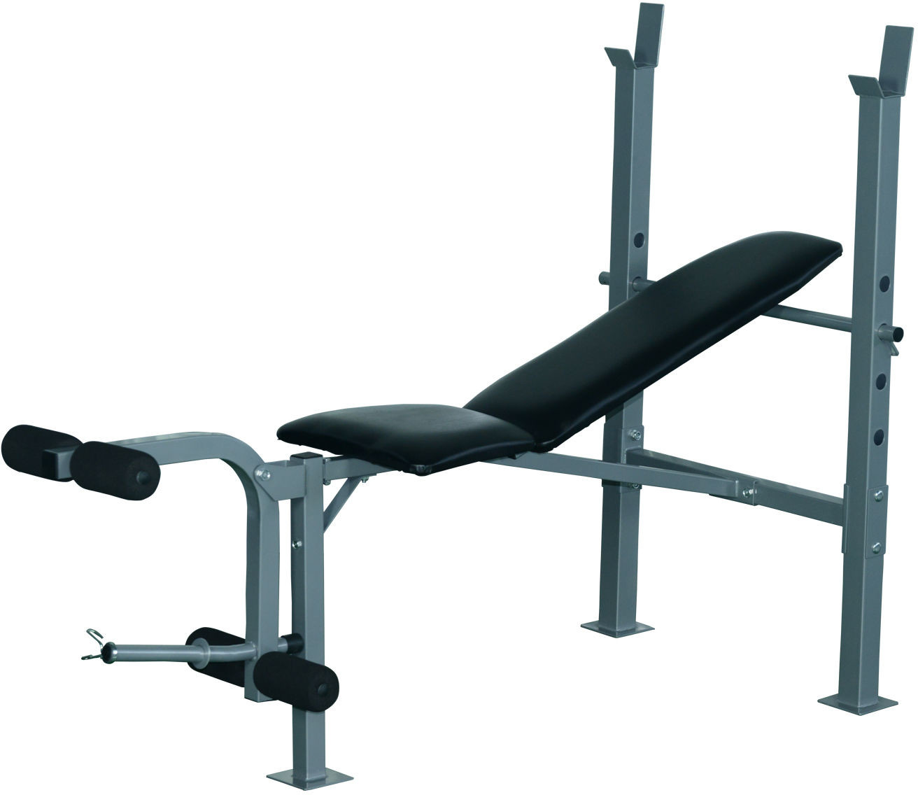 Homcom WIELOFUNKCYJNA ŁAWKA TRENINGOWA DO 200 kg 4250871234523