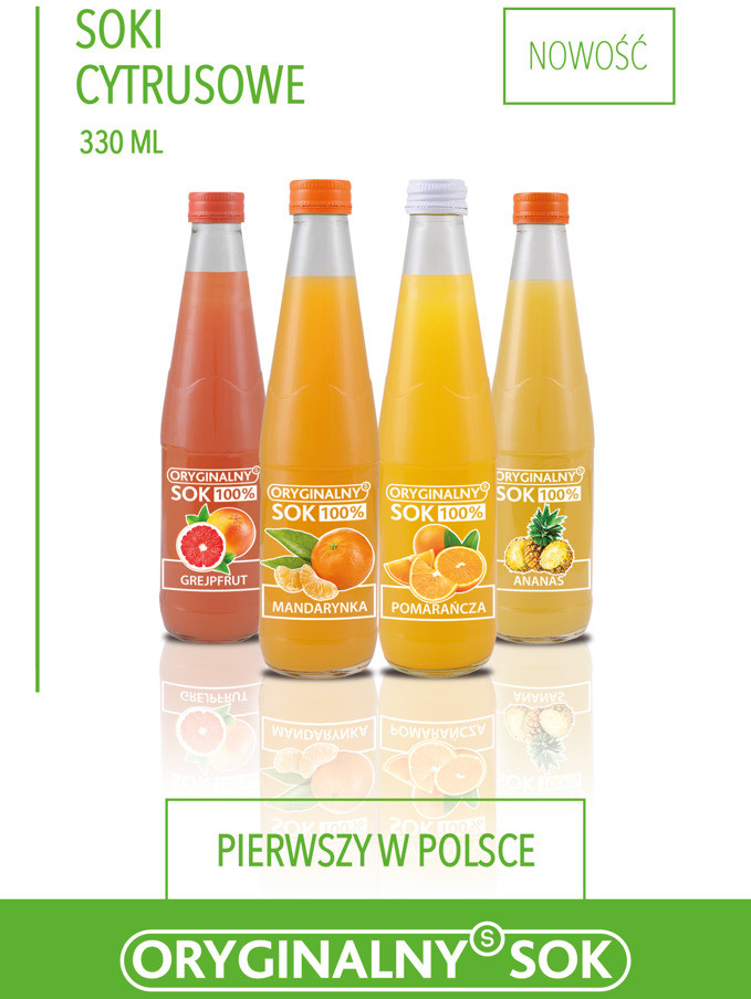 Oryginalny Sok Sok z greipfruta 330ml 17336-uniw