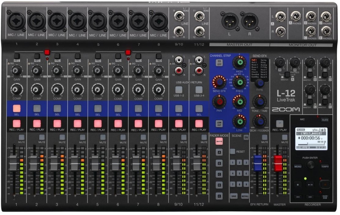 Zoom L-12 LiveTrak