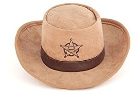Play p.l.a.y. Pet Lifestyle and You  pluszowe zabawki dla psów  kapelusz kowbojski/Sheriff