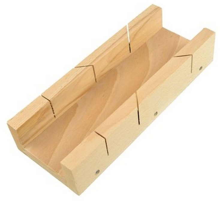 GEKO Skrzynka uciosowa drewniana 30,5 x 12 10)