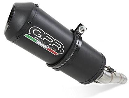 Kawasaki GPR Italia GPR K.146.GHI Terminal dopuszczony z łącznikiem do Ninja 300 R 2012/16, żeliwo K.146.GHI