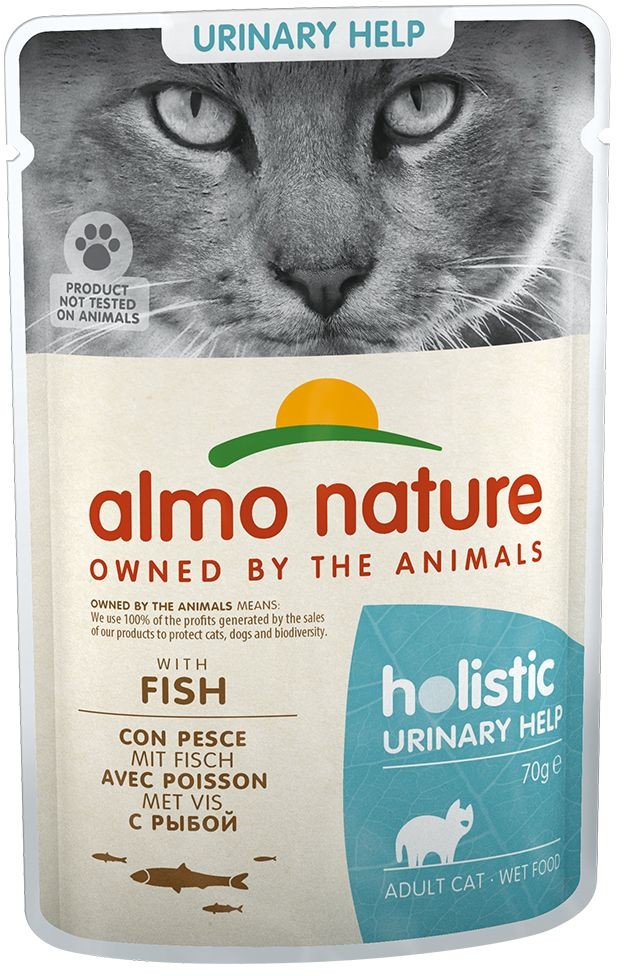 Almo Nature Classic Urinary Support 6 x 70 g Ryba