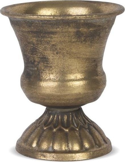 Pigmejka Złota Osłonka Na Doniczke Puchar 8,5x7,5x7,5 cm uniwersalny 71362-uniw 71362-uniw 71362-uniw