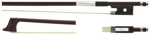 GEWA Violinbogen Massaranduba Schüler 1/16 Ebenholzfrosch, kantige Stange 404036