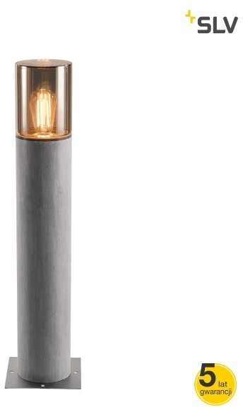 SLV Spotline) LISENNE POLE 70 E27 szara IP54 1000666