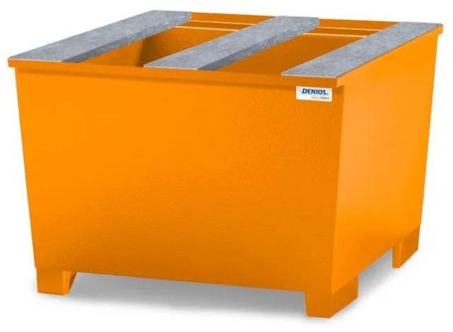 722 DENTA Wanna wychwytowa ze stali na 1 IBC lakierowana profile podtrzymujące 1120x1300x1038 1000L 72279294 79294-uniw