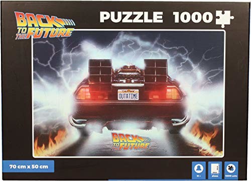 SD toys SD Toys Delorean Out A Time Puzzle powrót do przyszłości, kolor (SDTUNI22323) SDTUNI22323