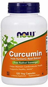 Now Foods Curcumin Kurkumina ekstrakt (120 kap)