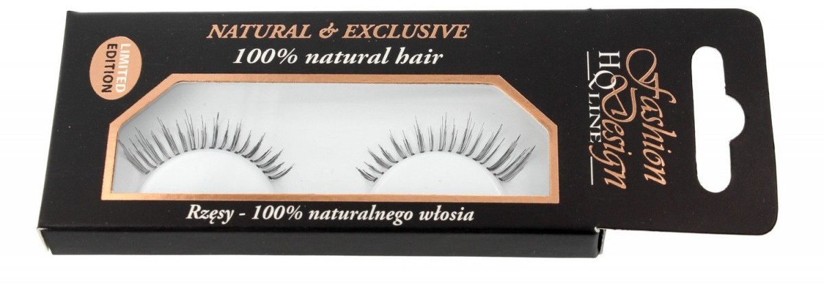 Top Choice Fashion Design Sztuczne rzęsy - paski Natural & Exclusive (37863) 1op. 6537863