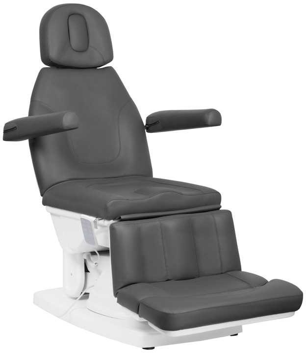 ACTIVESHOP Fotel kosmetyczny podoloogiczny elektr. kate 4 siln. szary P137752