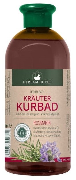 Herbamedicus Płyn do kąpieli - rozmaryn, 500 ml 500 ml | SZYBKA WYSYŁKA!