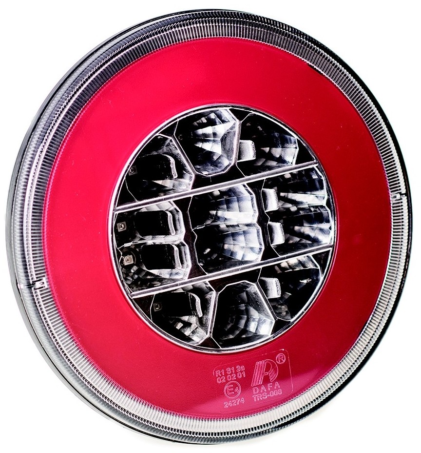 KT Trade LED Światło pozycyjne MULTI LED/2,5W/12-24V IP67 czerwony