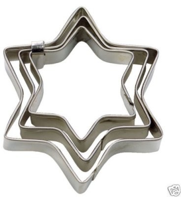 Staedter Zestaw domu 3 sztuki Star na taras Cutter, srebrny 956026