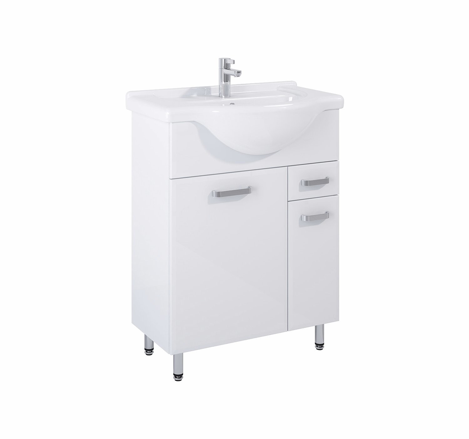 Maximus Maximus Szafka pod umywalkę Eve 65 biała 61,5x70 cm