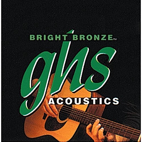 GHS Stringi BRIGHT BRONZE BB100 12-STRING ACOUSTIC GUITAR struny do 12-strunowej gitary akustycznej - 80/20 brąz - Medium: 012-052 GHSBB100