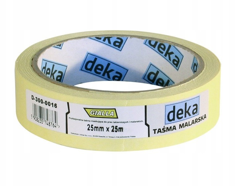 Taśma Malarska Gialla 25MM*25M - D-300-0016