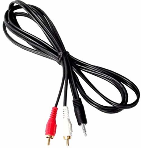 PremiumCord gniazdo kablowe 2,5 mm Stereo - 2X Cinch M 2m