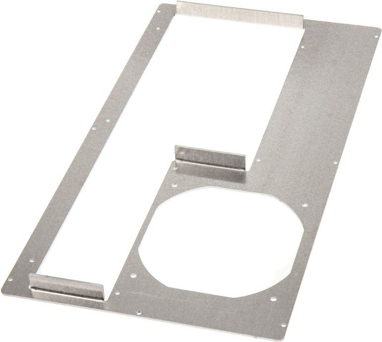 DimasTech Płyta tylna obudowy HPTX 10 gniazd Aluminium S0001RW S0001RW