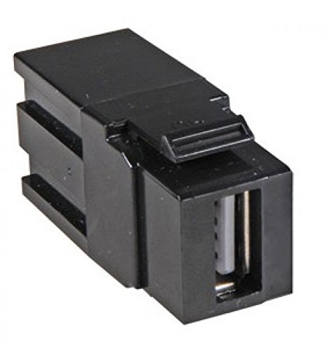 INTELLINET Keystone Adapter USB3.0 Czarny IWP-ADAP-USB3