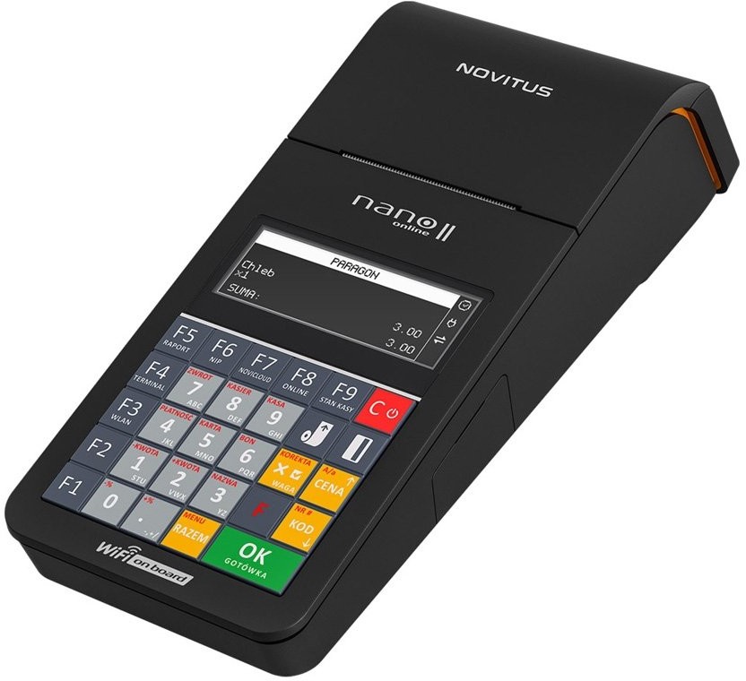 Novitus Kasa fiskalna online NANO II ONLINE