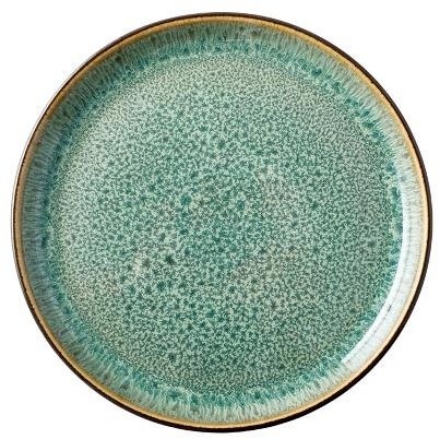 Bitz Bitz GASTRO Talerz Płaski 17 cm 6 Szt. Czarny - Środek Zielony 14110