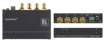 Kramer automatyczny przełącznik 2x1:2 3G HD-SDI VS-211HDxl